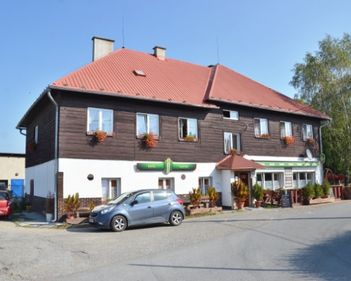 Hotel ve Stříteži nad Bečvou.